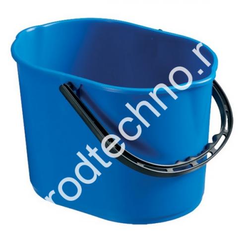 00005276 Ведро 12л PIT без отжима, синее - картинка 1
